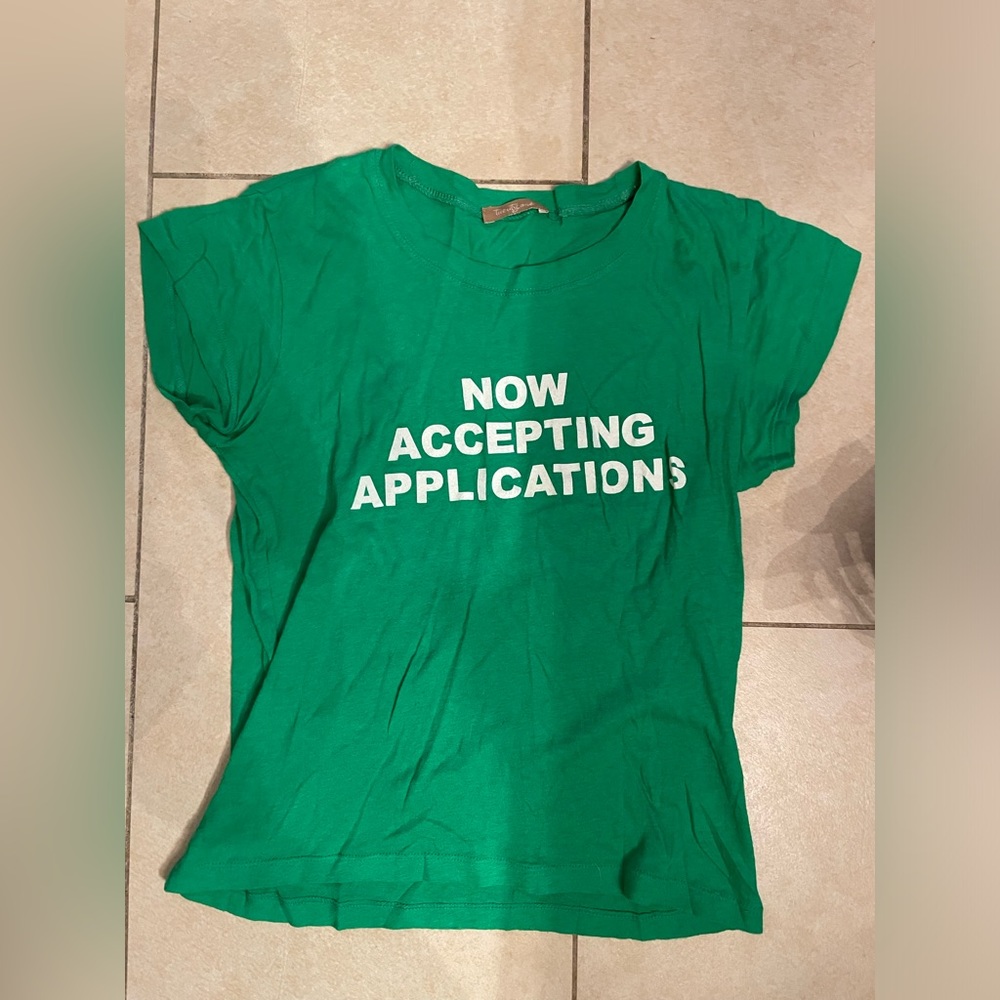 T Shirt Green vintage 90s Forever 21